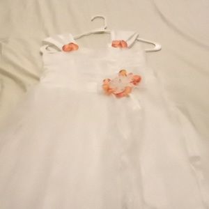 Children's wedding dress costume